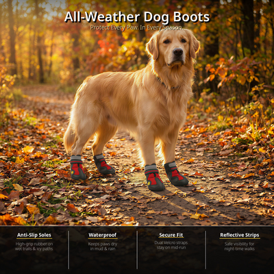 RuggedPaw™ All-Terrain Protection Booties